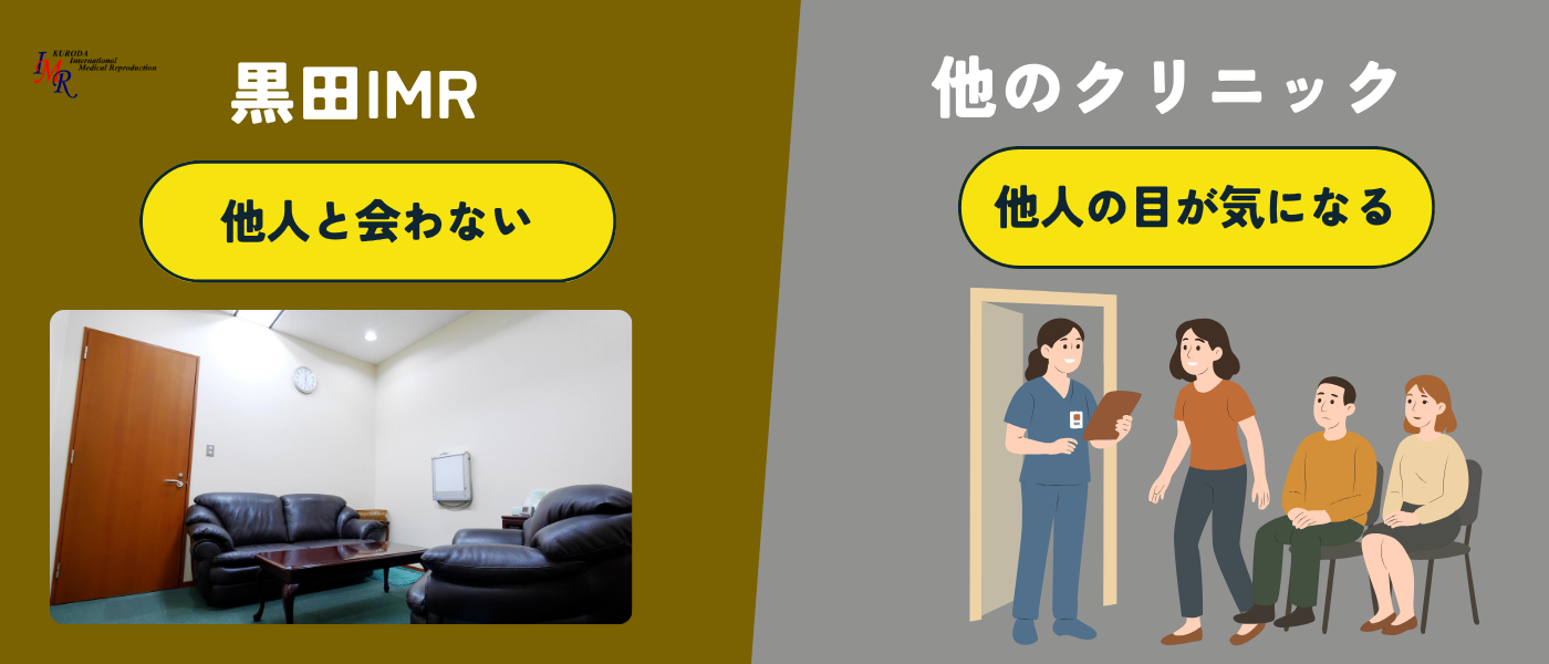 【不妊治療】黒田IMRと他のクリニックの違い