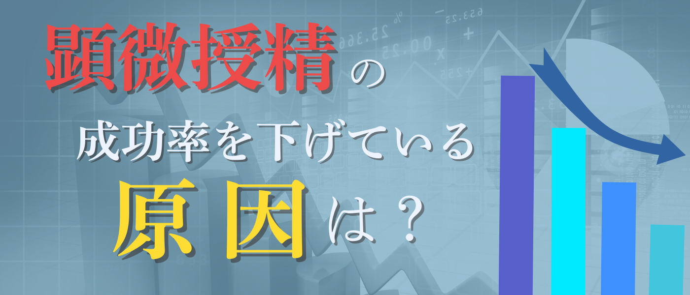 顕微授精の成功率