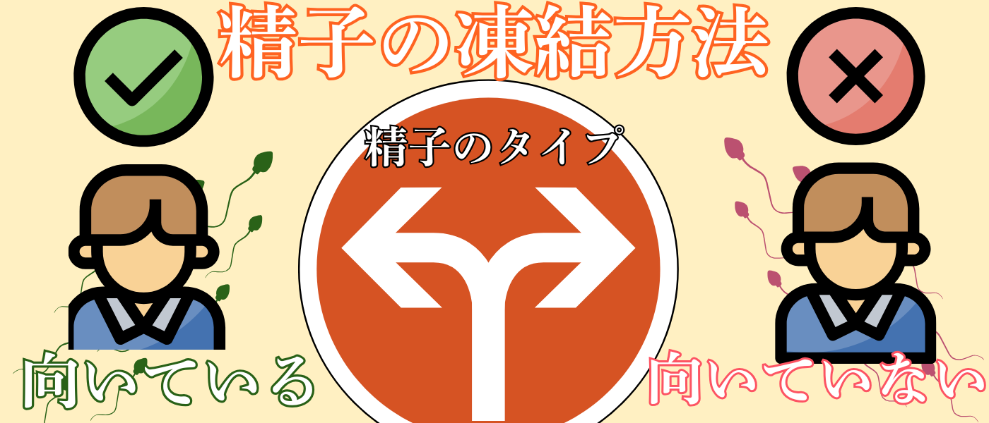 【不妊治療】精子凍結の合う合わないの精子のタイプ