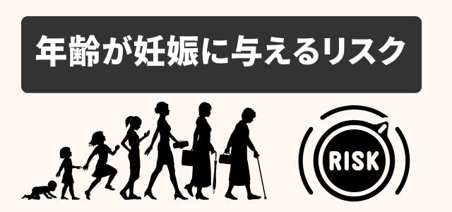 年齢が妊娠に与えるリスク